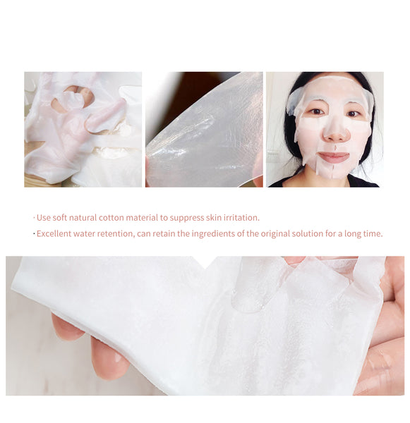 MITOMO  10-Piece Hydrating Facial Mask Set /Combo A-10 Set- [PRSH0010-A]