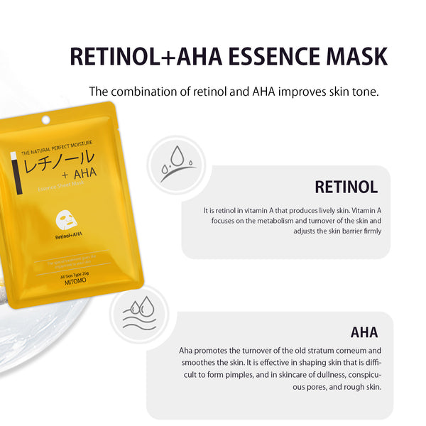 MITOMO Herbal Series C - Bundles Face Mask (8 Sheets) Skincare Moisturizing Variety Set - 4 Types [TKHB0000F-03-008]