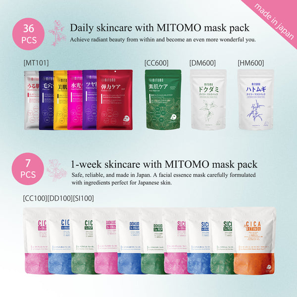 MITOMO Moist Skin 200-Sheet Lucky Box [LBSH0200-A]