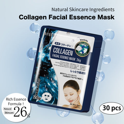 MITOMO Natural 512 Collagen Facial Essence Mask[MTSS00512-A-0Jx003]