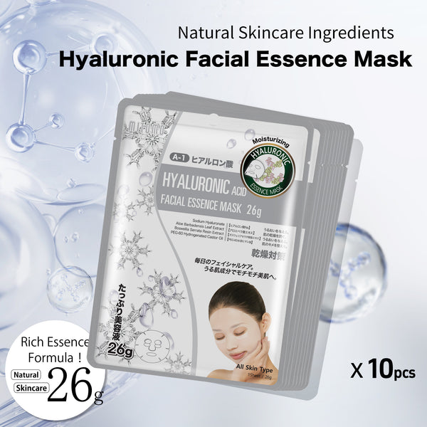 MITOMO Natural 512 Hyaluronic Acid Facial Essence Mask[MTSS00512-A-1J]