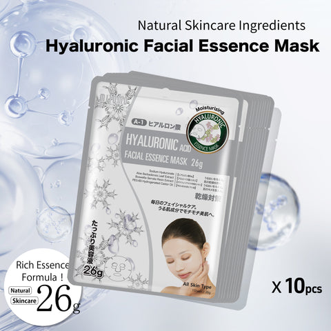 MITOMO Natural 512 Hyaluronic Acid Facial Essence Mask[MTSS00512-A-1J]