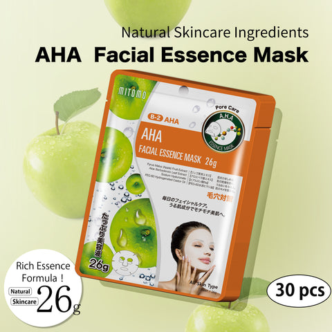 MITOMO Natural 512 AHA Facial Essence Mask[MTSS00512-B-2Jx003]