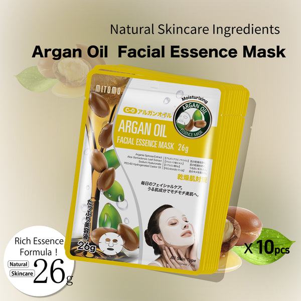 MITOMO Natural 512 Argan Oil Facial Essence Mask[MTSS00512-C-0J]