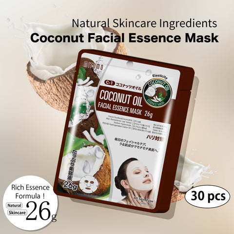MITOMO Natural 512 Coconut Oil Facial Essence Mask[MTSS00512-C-1Jx003]