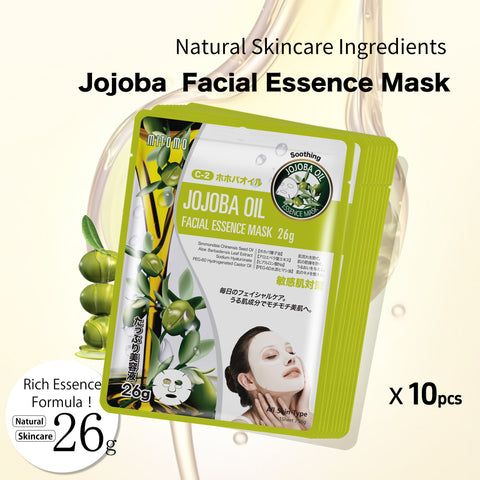 MITOMO Natural 512 Jojoba Oil Facial Essence Mask[MTSS00512-C-2J]