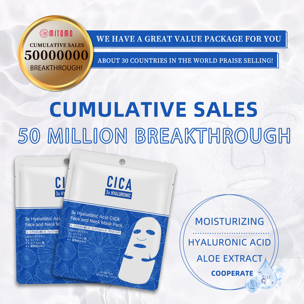 CICA Hyaluronic Acid Skin Care Set[CCSET-12-B]