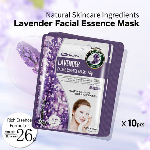 MITOMO Natural 512 Lavender Facial Essence Mask[MTSS00512-D-4J]