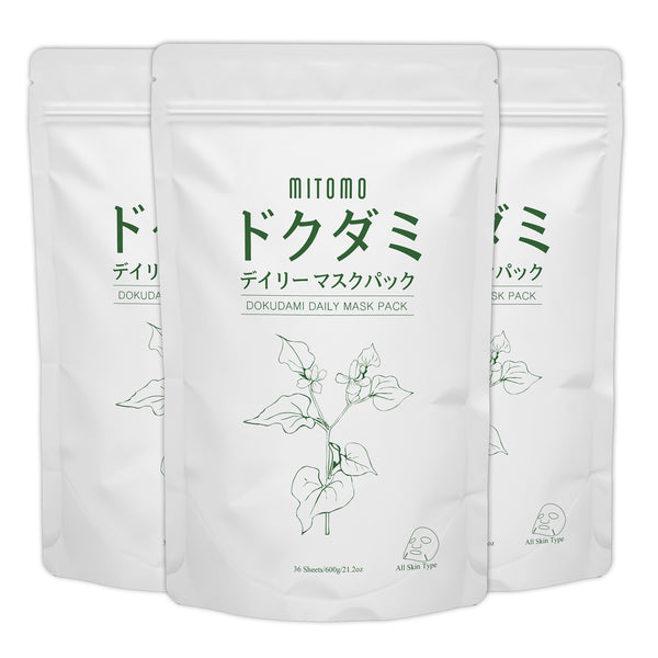 MITOMO A-Type Mask Set (3 × 36 sheets) Choose from 9 types, mix & match as you like! Made in Japan, skin-friendly quality you can trust.