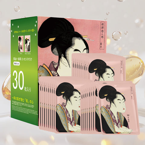 Mitomo Horse Oil + Matcha Facial Essence Mask [JPSS00605-A-0x003]