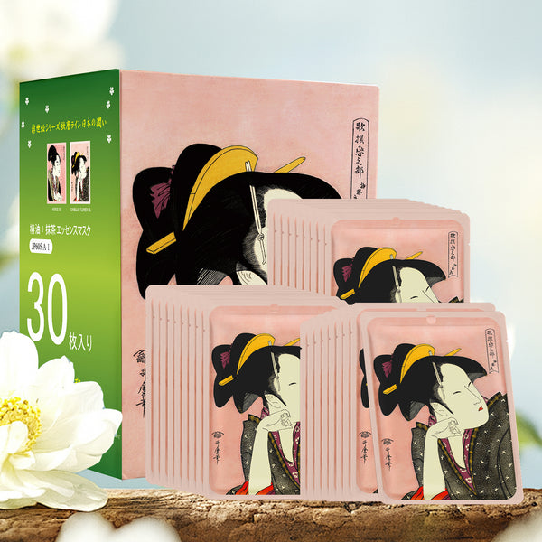 Mitomo Camellia + Matcha Facial Essence Mask [JPSS00605-A-1x003]