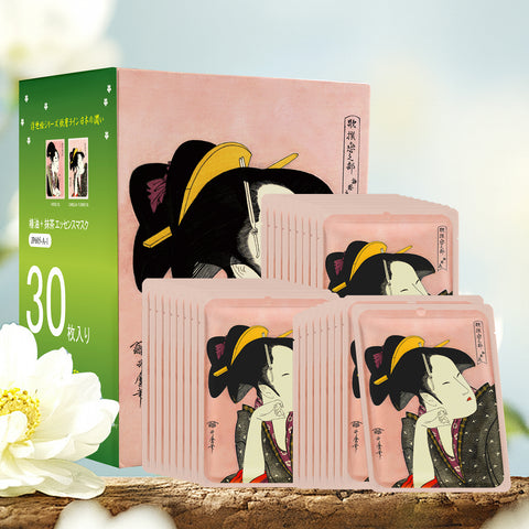 Mitomo Camellia + Matcha Facial Essence Mask [JPSS00605-A-1x003]
