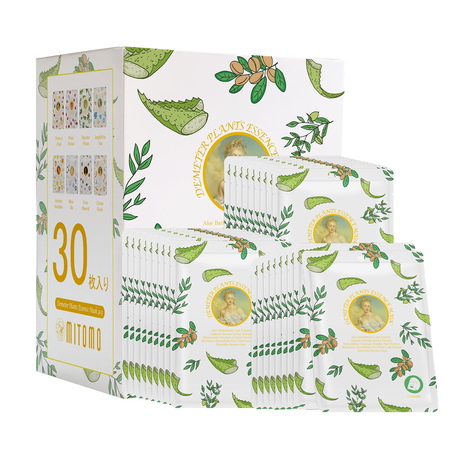 MITOMO Demeter Plants Essence Mask 303 x 30 pcs [MGSS00303-C-025x003]