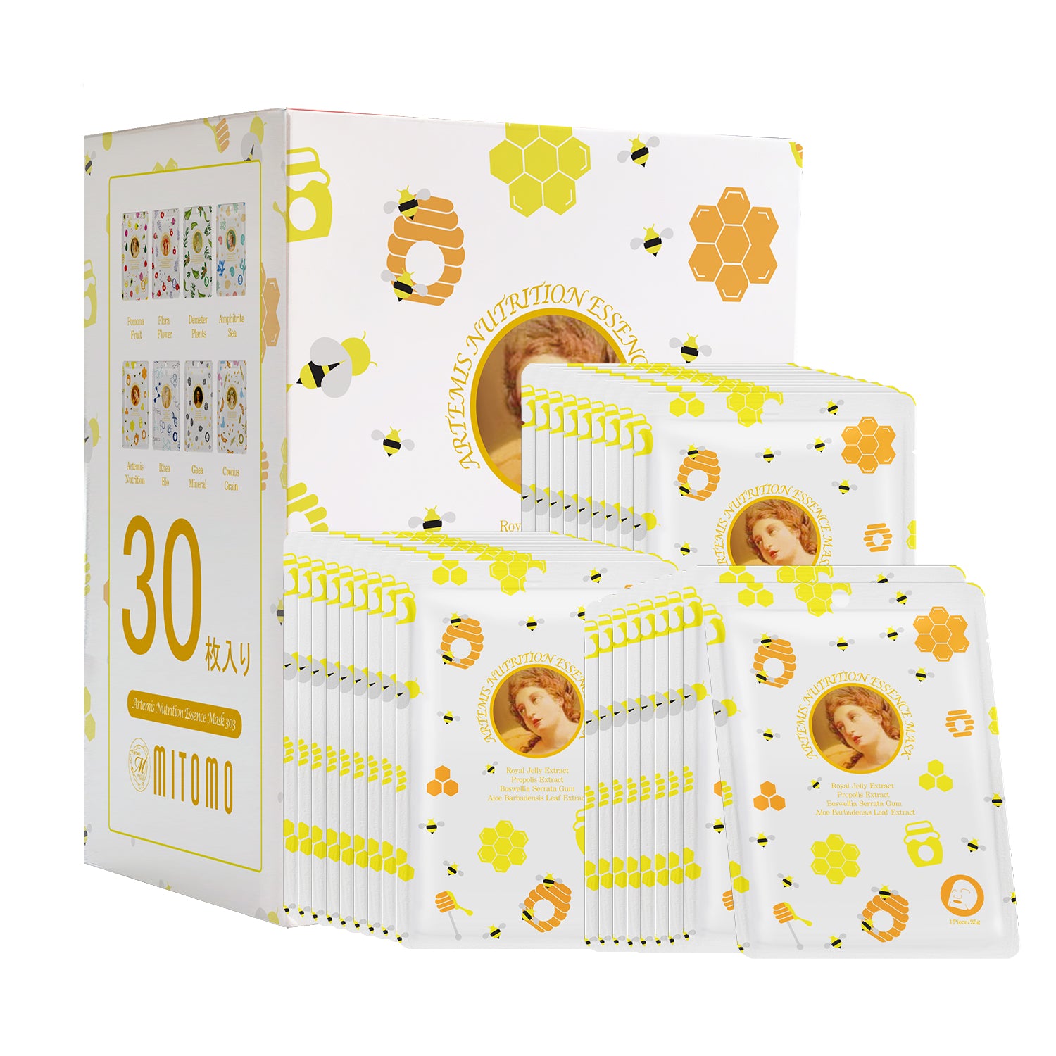 MITOMO Artemis Nutrition Essence Mask 303 x 30 pcs [MGSS00303-E-025x003]