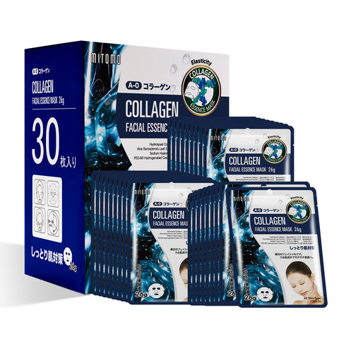 MITOMO Natural 512 Collagen Facial Essence Mask[MTSS00512-A-0Jx003]
