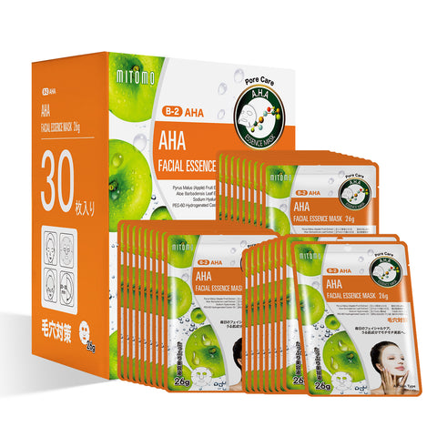 MITOMO Natural 512 AHA Facial Essence Mask[MTSS00512-B-2Jx003]