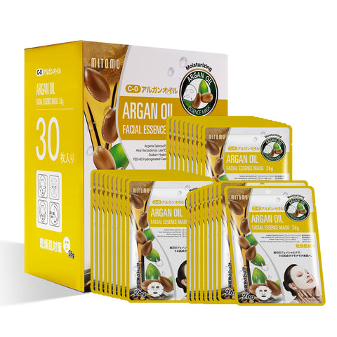 MITOMO Natural 512 Argan Oil Facial Essence Mask[MTSS00512-C-0Jx003]