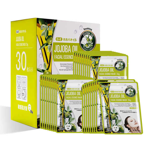 MITOMO Natural 512 Jojoba Oil Facial Essence Mask[MTSS00512-C-2Jx003]