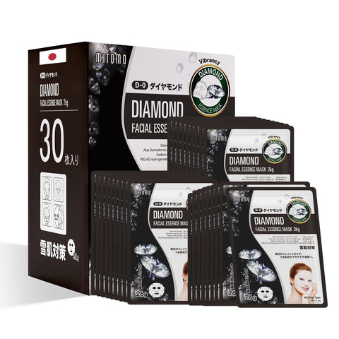 MITOMO Natural 516 Diamond Facial Essence Mask: 30 Sheets[MTSS00516-D-0x003]