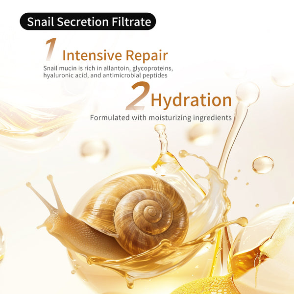 MITOMO Natural 516 Snail Facial Essence Mask[MTSS00516-E-6]