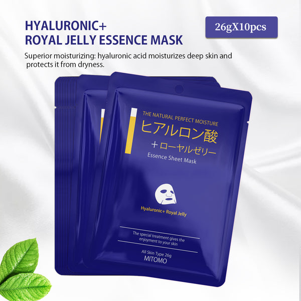 MITOMO HYALURONIC+ROYAL JELLY ESSENCE MASK[MCSS00601-A-0]