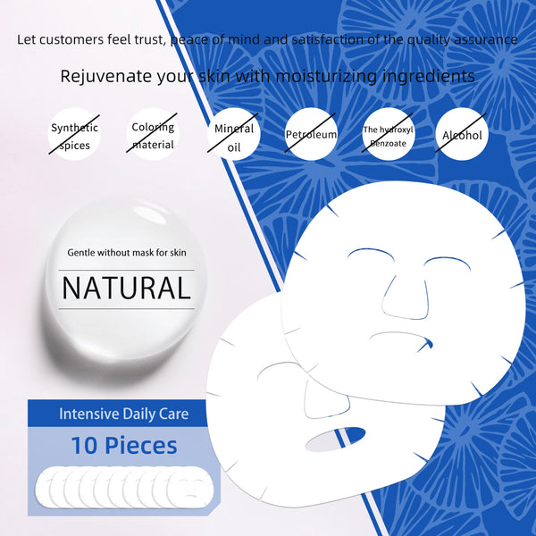 3x Hyaluronic Acid CICA Face Mask Pack [CC001-B-027] - Mitomo 