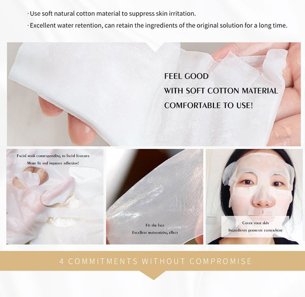 [LBMG000050] MITOMO MG Combo Magic Box Skincare Beauty Face Mask Sheet set -Made in Japan- 50 pcs - Mitomo 