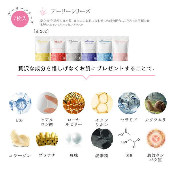 [LBPRMG060] MITOMO MG Individual Magic Box Skincare Beauty Face Mask Sheet set -Made in Japan- 60 pcs - Mitomo 