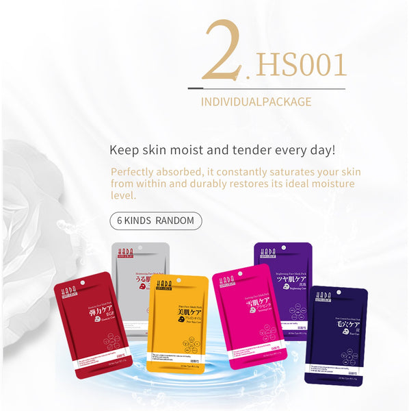 [LBPRMG060] MITOMO MG Individual Magic Box Skincare Beauty Face Mask Sheet set -Made in Japan- 60 pcs - Mitomo 