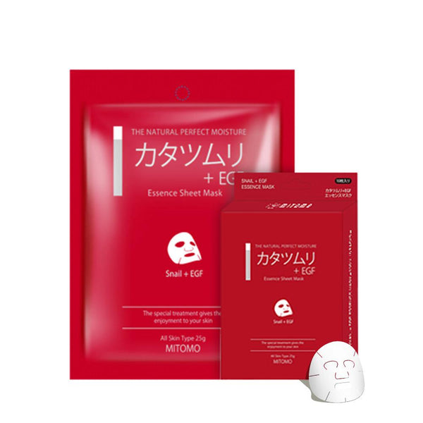 Mitomo Snail + EGF Regeneration Facial Essence Mask MC001-A-0 - Mitomo 