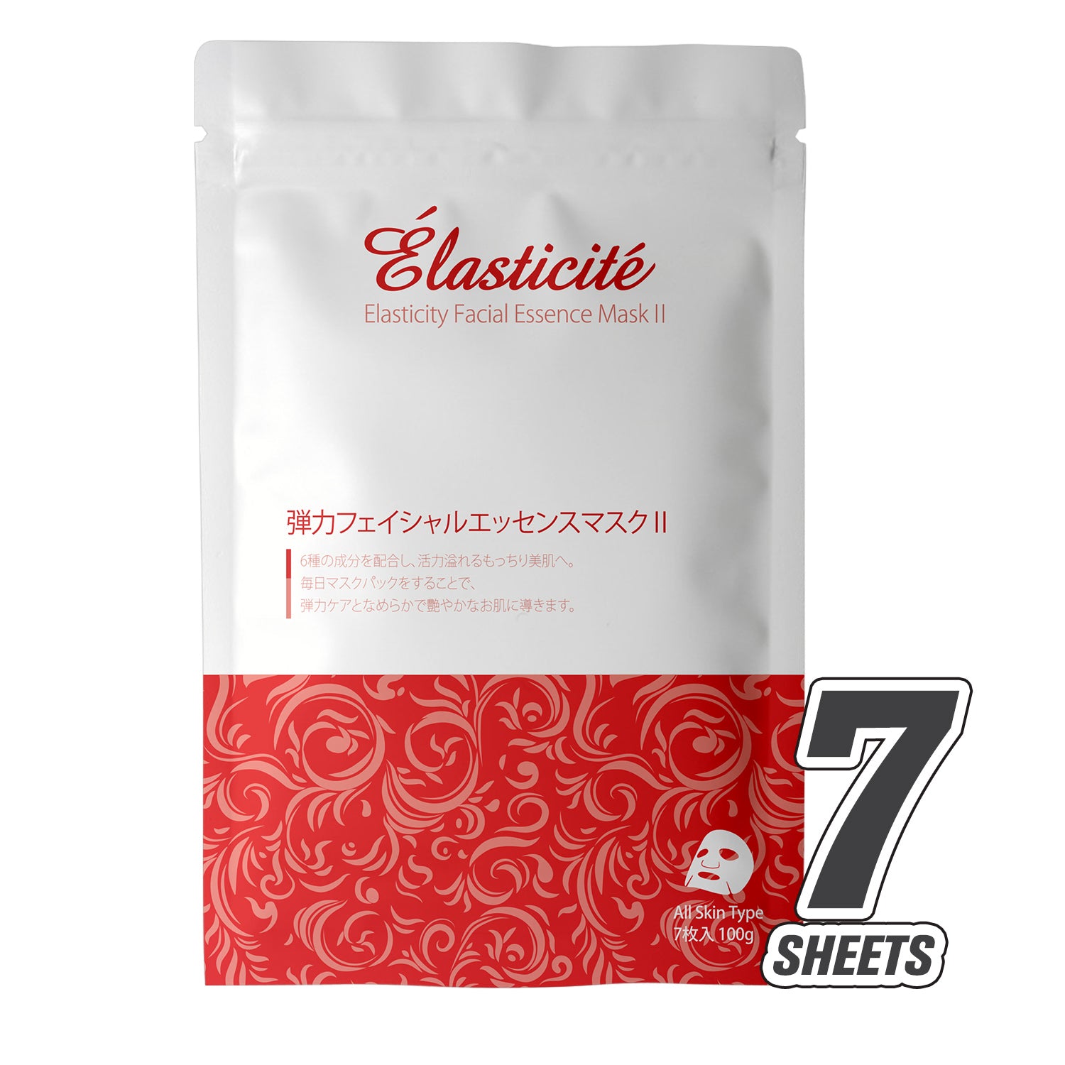 [MT202-C-0] MITOMO Elasticity Facial Essence Mask II (7sheets) - Mitomo 