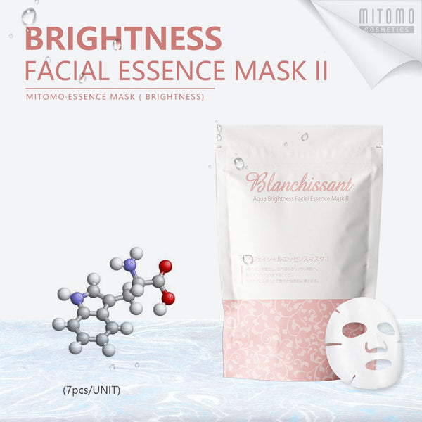 [MT202-C-4] MITOMO Brightness Facial Essence Mask II (7sheets) - Mitomo 