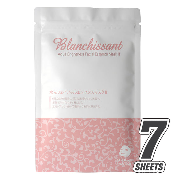 [MT202-C-4] MITOMO Brightness Facial Essence Mask II (7sheets) - Mitomo 