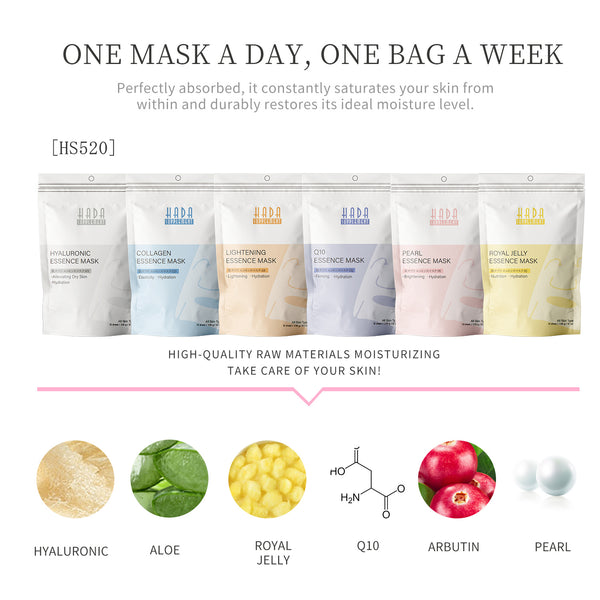 MITOMO HS Lucky Box Skincare Beauty Face Mask Sheet Set -Made in Japan/30 pcs [LBHS000030] - Mitomo 